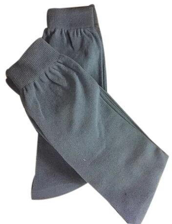 Plain Mens Socks, Color : Grey