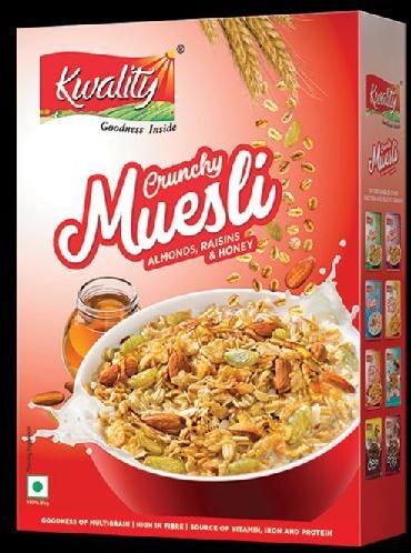 Kwality Crunchy Muesli, for Breakfast Use, Style : Instant