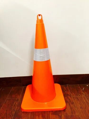 Plastic Traffic cone, Color : Orange