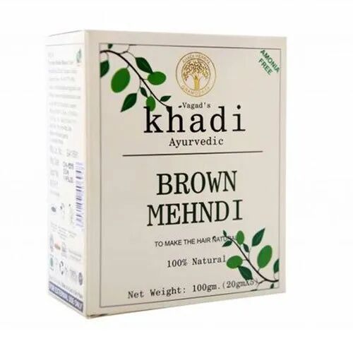 Brown Mehndi Powder, Packaging Size : 100 G