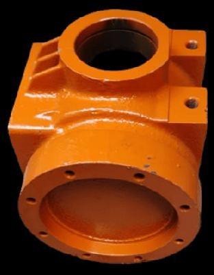 Alloy Steel Rotavator Gearbox, for Agriculture, Color : Orange