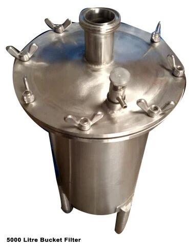 Cylinder Stainless Steel Bucket Filter