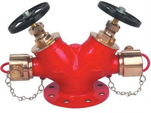 Double Head Fire Hydrant System