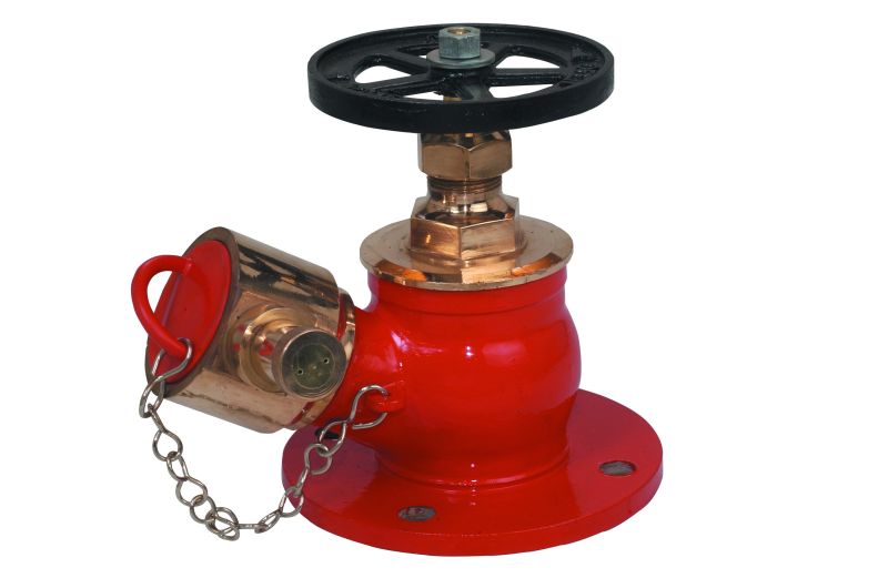 Red Single Head Fire Hydrant System, for Industrial