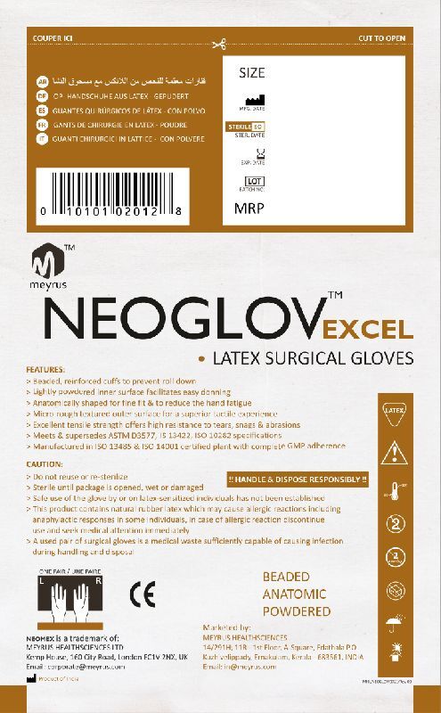 NEOGLOV EXCEL 280 mm Surgical Gloves