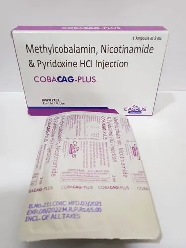 Cobacag-Plus Injection, Packaging Size : 2 ML