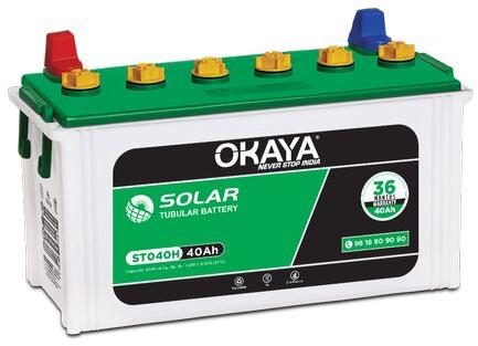 Okaya Solar Battery, Voltage : 12 V