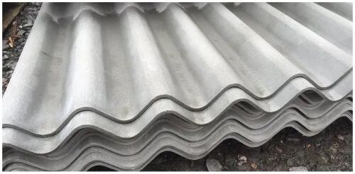 Cement Roofing Sheet, Color : Grey