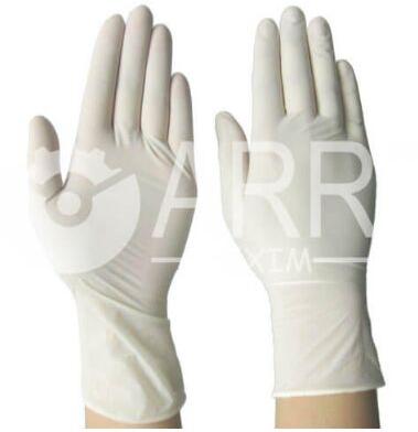 Latex examination gloves, Feature : Excellent grip, Comfortable, Cost-effective, Safe to use Reliable. .