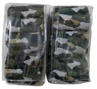 Indian Army Cotton Lycra Socks, Pattern : Printed