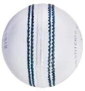 Leather cricket balls, Color : White