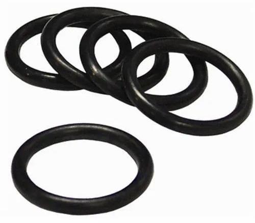 Black Round Rubber O Ring, for Industrial
