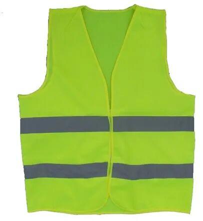 TSS Polyester Traffic Safety Vest, Size : Medium