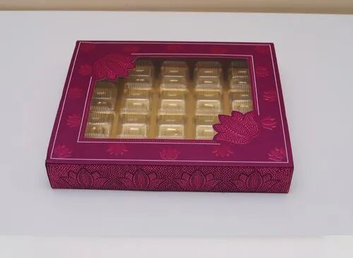 Square Dublex Chocolate Boxes, Color : Multi Colour