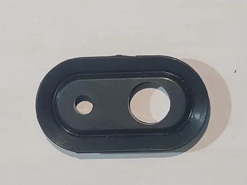 Rectangular Rubber Pad, Color : Black