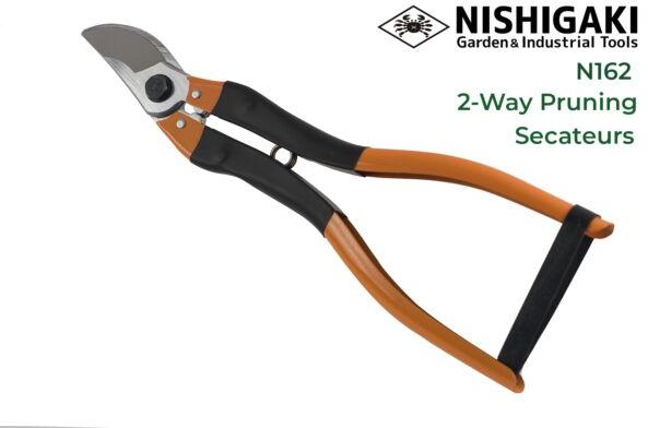 2 WAY PRUNING SECAUTUR, Feature : Light weight, Adjustable blade angle, Leveraged powered .