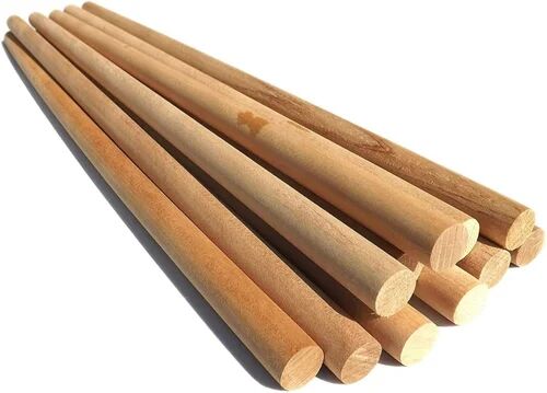  Wood Dowel Rod, Size : 8x0.6 Inch