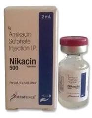 Amikacin Injection, Form : vial