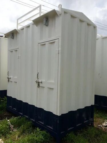 Mild Steel Modular Mobile Toilet, Size : 1150 x 1150mm x 2300mm