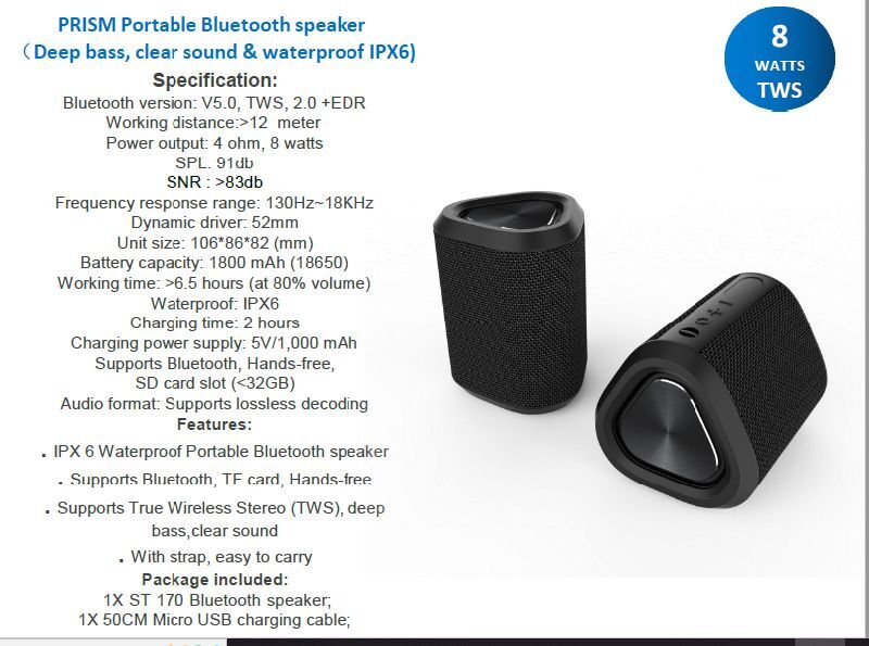 BT Portable Speakers