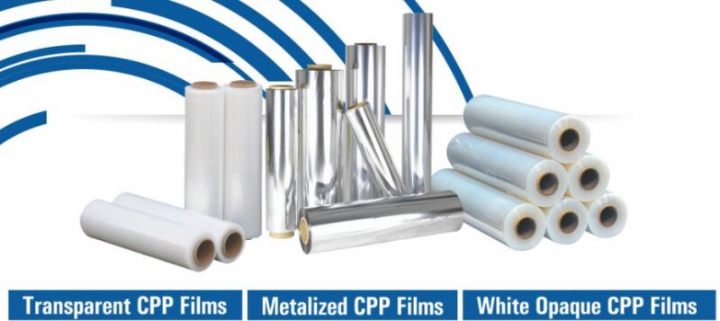 Plain Specialty CPP Films, for Lamination Products, Packaging Use, Food Industry, Density : 0.915g/cm3