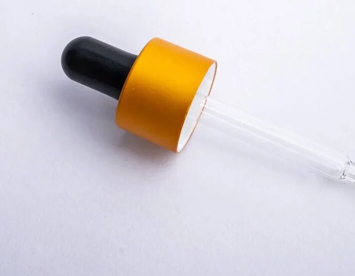 Glasss Cosmetic Droppers, Capacity : 0.5ml-1ml