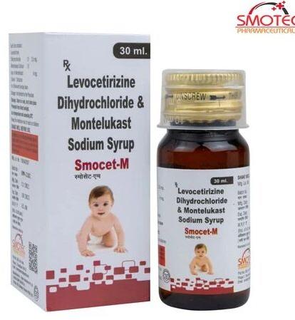 Levocetirizine Dihydrochloride And  Montelukast Sodium Syrup