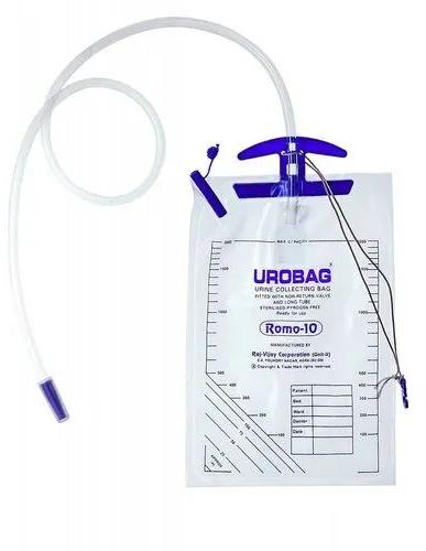 Plastic Urine Collecting Bag, Capacity : 2000ml