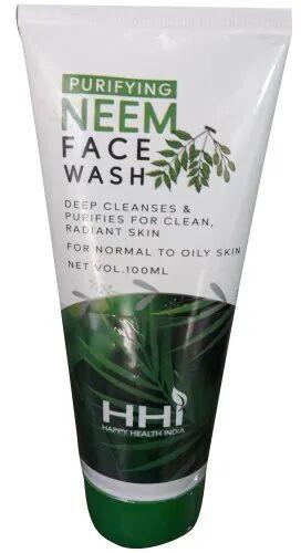 Purifying Neem Face Wash, Packaging Type : Bottle