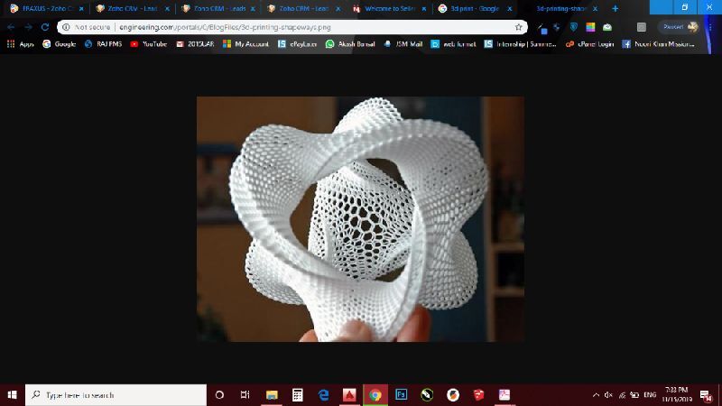 Infinity Whirlpool 3D Printed