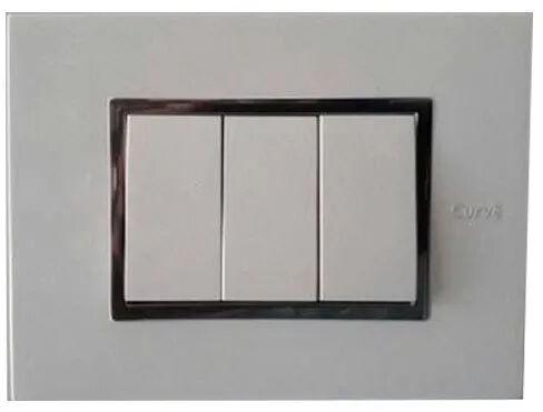 Polycarbonate Modular Switches, Color : White