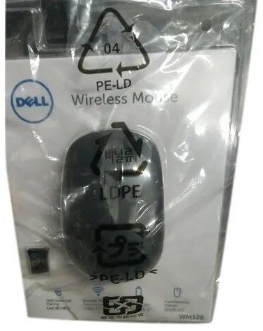 Dell Wireless Mouse, Color : Black