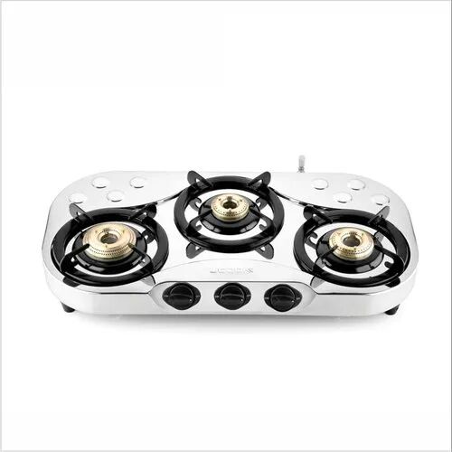 Stainless Steel Cooktop, Color : Silver