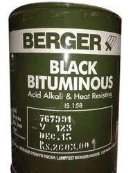 Berger Black Bituminous Paint, Packaging Type : Can