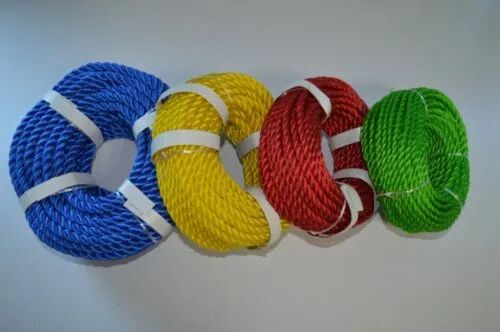 PP Twisted Multicolored Ropes, Packaging Type : Roll