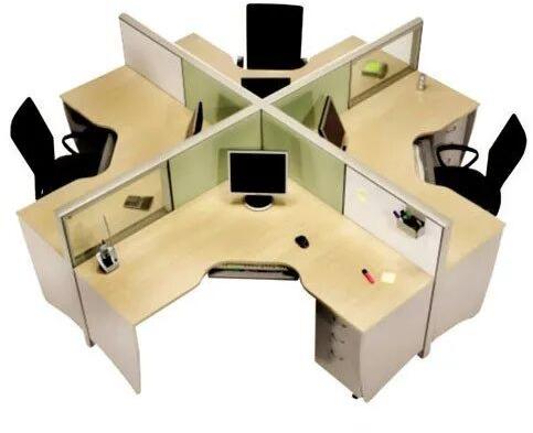 Wooden Modular Workstation