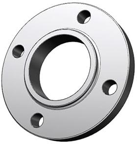 Metallic Round Polished Metal Forged Sorf Flanges, For Industrial Use, Size : Standard