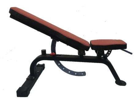 Metal Adjustable Utility Bench, Color : Black