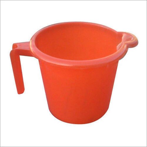 Plain plastic mug, Color : Red