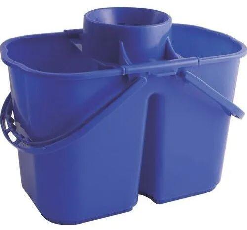 Plastic Portable Mop Bucket, Capacity : 10 Ltr