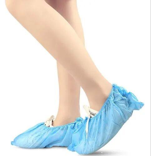 Non-woven Disposable Shoe Cover, Size : Free Size