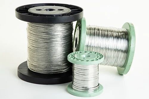 Round Silver Plated Copper Wire, For Industrial
