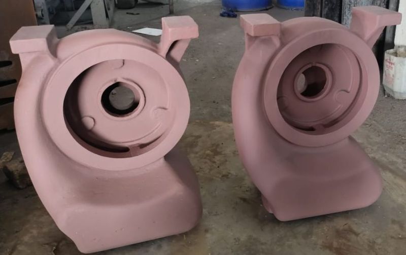 Semi Automatic Cast Iron Mud Pump Housing, Color : Brown