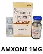 Amxone Ceftriaxone Injection, Packaging Type : Vial