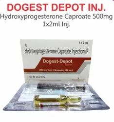 Hydroxyprogesterone caproate injection, Packaging Size : 1X2ML