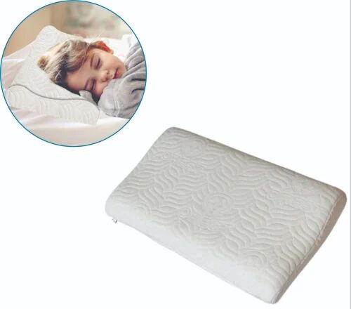 Square ORTHO CONTOUR PILLOW, Color : White