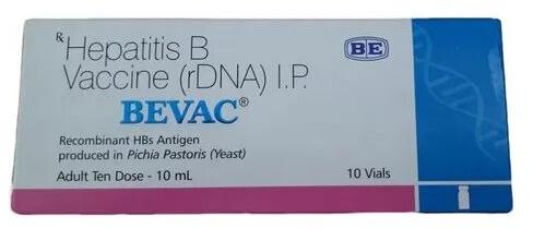 Hepatitis B Vaccine, Packaging Size : 10 Vial