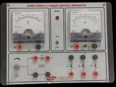 Zener Diode V-I Characteristics Apparatus