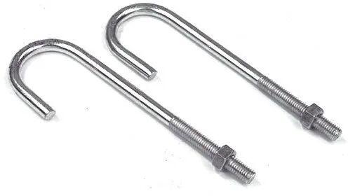 Stainless Steel J- Bolts, Size : 12- 32mm