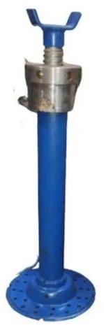 Cable Drum Lifting Jack, Color : Blue